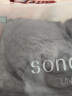 松山棉店小棉花内衣女养护文胸薄款大码无钢圈舒适大胸显小显瘦胸罩 大红 3XL (C95/D90/D95) 实拍图