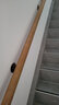 欧式靠墙楼梯扶手实木老人防滑别墅幼儿园走廊通道栏杆儿童木扶手 280CM分两节四个固定点 实拍图