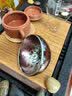 单亦建盏茶杯彩金油滴茶盏铁胎釉质盏杯主人杯单杯品茗杯礼盒装 实拍图