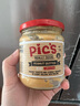 皮卡思pics花生酱有盐幼滑进口无添加糖抹面包酱宝宝拌面酱195g 实拍图