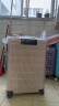 90分行李箱24英寸拉杆箱旅行箱大容量密码箱托运箱子莱茵河粉色 实拍图
