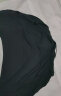 三彩2024夏季新款坑条针织衫V领轻薄开衫外套短款上衣长袖罩衫女 乌黑色 160/84A/M 晒单实拍图