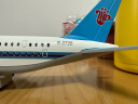 翊玄玩具 儿童飞机玩具东方航空客机模型仿真合金飞机响声亮灯回力带底座 实拍图