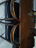 金沙公爵铁艺实木餐桌椅组合现代简约小户型休闲长方形吃饭桌家用 标准版1.4桌+4牛角椅 实拍图