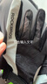 洛克兄弟（ROCKBROS） 半指骑行手套夏季短指手套透气自行车减震男女户外运动通用款 透气蛛网款 黑灰 长指 M 实拍图