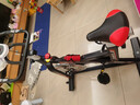 舒尔健2021新款个性健身房家用静音动感单车有氧运动器械时尚运动室内健身动感单车团购年终奖品 黑色升级款（有水壶，有仪表） 实拍图