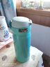 膳魔师（THERMOS） 进口保温杯男女士水杯办公旅行车载不锈钢轻便防漏礼品礼物JNL 352(SKY) 蓝色350ml 实拍图