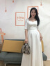 SOLO QUEEN轻奢品牌包包女包新款时尚百搭斜挎包女人单肩包女士包包生日礼物 卡其色 品牌专柜礼盒装 小包 实拍图