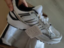 adidas「寻光者」SPIRITAIN 2.0网面老爹鞋男女阿迪达斯轻运动 白色/银色/黑色 41 晒单实拍图