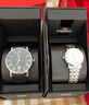 天梭（TISSOT）【官方授权店】手表 新款卡森臻我系列1853时尚商务石英情侣对表 皮带蓝盘+钢带白盘 实拍图