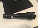 雷佰LB162大功率强光手电筒激光笔镭射灯二合一户外超亮远照明USB充电 外观黑【绿光】1电1充 实拍图