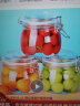 喜碧（Scybe）玻璃密封罐 带盖玻璃罐家用泡酒瓶子泡菜坛子腌制蜂蜜柠檬储物罐 潘多拉500ml 3只装 实拍图