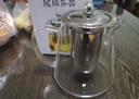 优妮伴茶壶玻璃茶具泡茶壶耐热煮烧水茶壶带过滤家用加厚大容量 750ml壶+4色把杯-1件 实拍图