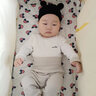 优奇婴儿衣服秋衣秋裤纯棉套装宝宝秋装内衣裤分体护肚春秋两件套睡衣 春秋【纯棉】浅灰 66 实拍图
