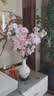 匠心绽放樱花仿真花绢花餐厅客厅室内装饰摆件高档假花摆设白色3支20128 实拍图