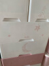 可优比（KUB）抽屉式收纳柜儿童衣柜加厚宝宝储物箱五斗塑料收纳柜子6层-粉色 实拍图
