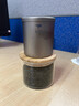 铠斯（KEITH）户外纯钛双层水杯隔热防烫杯子 茶杯茶具泡茶杯套装咖啡杯 300ml双层钛杯 Ti3302 实拍图