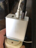 绿联充电头器多口USB插座头 兼容5V2A/1A多口折叠快充头 适用苹果17/16e华为小米安卓手机 【24W】三口USB充电器 实拍图