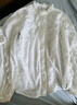 茵曼（INMAN）时尚绣花立领衬衫洋气宽松休闲长袖衬衣 米白色-第二批 S （裤子 26码） 实拍图