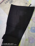 啄木鸟100%纯棉男裤秋冬季新款男士商务休闲裤宽松直筒中年爸爸装长裤子 黑色 34 ( 腰围 2尺7 ) 实拍图