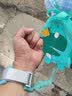 逗趣家儿童防走失背包1-3岁防走丢牵引绳宝宝走路溜娃神器小孩可爱背包 绿色小恐龙+2.5米防丢绳 实拍图