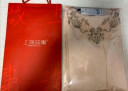 上海故事睡衣女夏季冰丝性感吊带红色睡裙新娘晨袍家居服情人节女友礼物 8008浅粉（两件套） 均码 实拍图