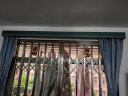 阿黎客厅卧室阳台提花遮阳光防晒窗帘 挂钩式1.8米宽*2.4米高 单片装 实拍图