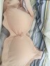芬腾断码特价文胸女夏季纯色少女无钢圈内衣薄款透气大胸显小胸罩 37G2277-肤色（排扣） M （80-100斤） 实拍图