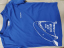 探路者探路者儿童T恤男女春夏超轻速干干爽透气半袖打底衫t恤短袖 晴空蓝QAJJBL83231 120 实拍图