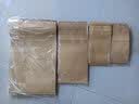 永和顺平底牛皮纸袋自封袋试用分普洱茶包装袋定做50只 23*35（50只） 实拍图
