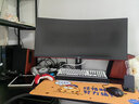 蔓斯菲尔 转角电脑桌电竞桌台式家用转角书桌书架组合办公桌写字台 碳纤维色左款120x100+置物架90CM L型宽大桌面 实拍图