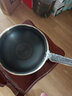 炊大皇304不锈钢炒锅蜂窝不粘锅平底炒菜锅家用少油烟燃气灶电磁炉通用 32cm-无副把手（带钢铲） 32cm 实拍图