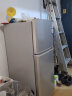 (Haier)海尔冰箱小型双门小冰箱家用家电超薄风冷无霜/节能直冷迷你二门智能电冰箱 118升双门节能直冷冰箱BCD-118TMPA 实拍图