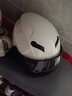 Andes HELMET3c认证电动摩托车头盔男四季女士夏季头盔安全帽四季通用夏天半盔 枣红【3C款无镜】+赠透明长镜 均码 实拍图