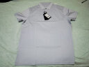 布先生夏季凉感丝光棉短袖男士polo衫商务休闲上衣纯色衣服翻领打底男装 浅灰色 XL (180) 实拍图