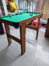 浮造台球桌家用儿童小型桌面室内迷你桌球六一礼物玩具可折叠大号桌子 【2.5cm球】62厘米-中号短腿桌面 实拍图