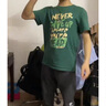 真维斯短袖t恤男春夏季青少年宽松学生休闲情侣半袖纯棉体恤衫潮流上衣 深灰(像素游戏) M (体重100-115斤左右) 实拍图