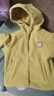 巴拉巴拉童装儿童羽绒服冬男童女童宝宝外套摇粒绒两件套时尚撞色 蛾黄31006 白鸭绒 120 cm 实拍图