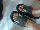 惠夫人拖鞋男夏季外穿大码防滑耐磨时尚潮流浴室洗澡居家休闲透气拖鞋 【升级款】黑色 42-43 (适合平常穿41/42码) 实拍图