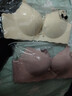 俏曼芬小胸聚拢内衣女无痕收副乳调整型无钢圈加厚上托显大胸罩少女文胸 肤色套装（配内裤） M 34/75(AB通杯厚约3CM) 实拍图