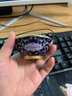 银斯妮 银茶杯999足银内胆功夫茶主人杯缠枝莲花景泰陶瓷杯家用建盏杯蓝 50毫升 红6.8cm*3.2cm 实拍图