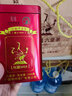 三鹤六堡茶黑茶红罐2025 广西梧州茶厂 罐装特级熟茶散茶 2022年陈化 2罐（配手提袋）200克*2罐 实拍图