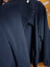 罗蒙（ROMON）夹克男春季潮流纯简约立领抗皱抓绒衣男装摇粒绒外套A1蓝2XL 实拍图