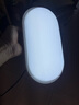 壁灯led走廊过道楼梯阳台卧室超薄户外防水浴室卫生间墙壁灯 常规款 超亮 椭圆形大号20w白光 实拍图