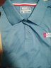ALPINT MOUNTAIN美国3M科技速干polo衫男款夏季运动户外短袖翻领t恤透气 经典男士海蓝 L 实拍图