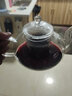 然也（RAE）玻璃沏茶壶耐高温加厚过滤泡茶家用可加热花茶壶1000ml KH1801 实拍图