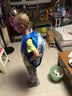 DR米其书包小学生男女生减负双肩儿童书包男童减负背包男孩1-3-6年级 天蓝色（反光板） 大号（3-6年级） 实拍图