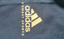 阿迪达斯 （adidas）T恤男夏季运动透气轻薄宽松棉短袖 黑/金 S 实拍图