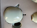 唐丰（TANGFENG） 工艺美术师李桂莲汝窑茶具套装高档开片可养陶瓷茶壶茶杯礼盒装 宋蕴雨过天青茶具礼盒装 1件 晒单实拍图