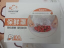 云蕾保鲜膜套加厚厨房一次性保鲜膜套冰箱微波炉保鲜袋保鲜罩 盒装100只 实拍图